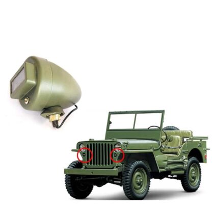 jeep willys lampu blackout set cj3 cj2 m38 m35