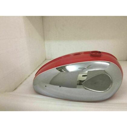 bsa a65 thunder bolt cherry paint chrome petrol fuel tank