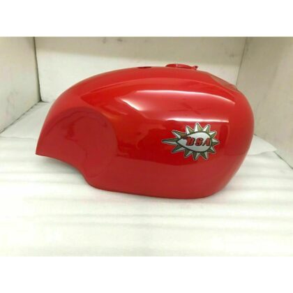 bsa a65 spitfire red painted gas fuel petrol tank 4 gallon