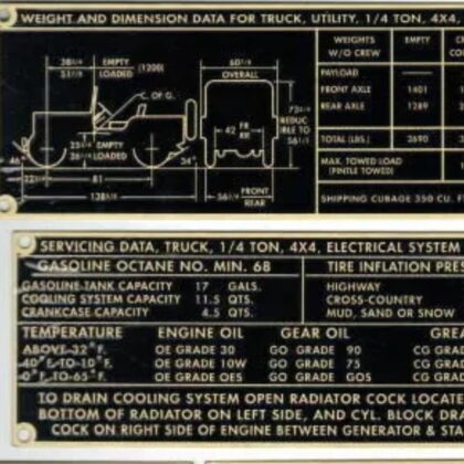 jeep willys peneng set + paku peneng