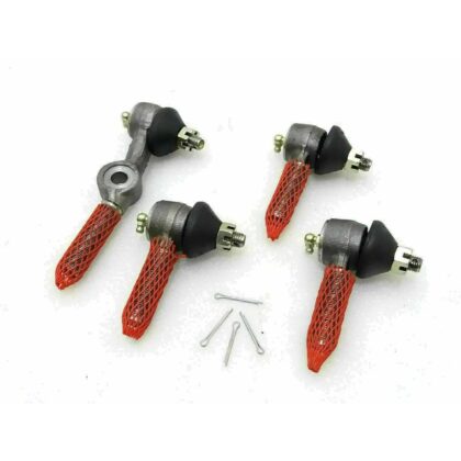 jeep willys cj2a cj3b mahindra steering tie rod end kit set of 4 |fit