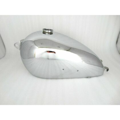 brand new bsa a7 plunger model chromed petrol tank 1950's (reproduction)