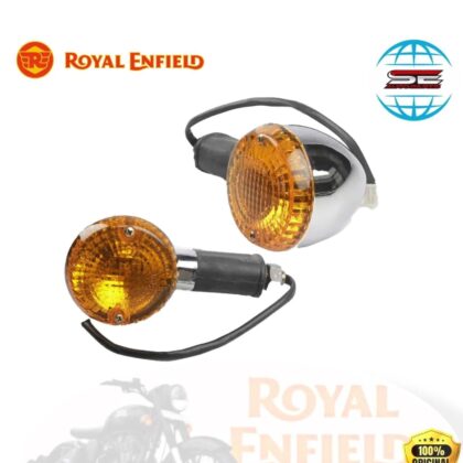 royal enfield bullet classic 350 500 set lampu sein depan
