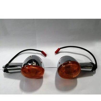 royal enfield all new 350 500 lampu sein set x2 chrome