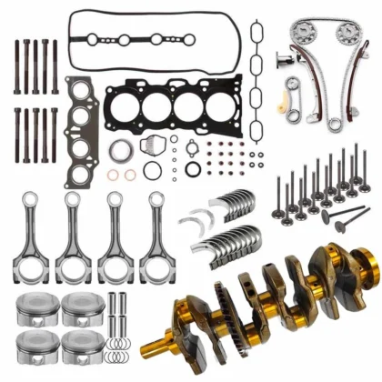 2az fe 2.4l engine rebuild overhaul kit crankshaft rods timing for toyota camry